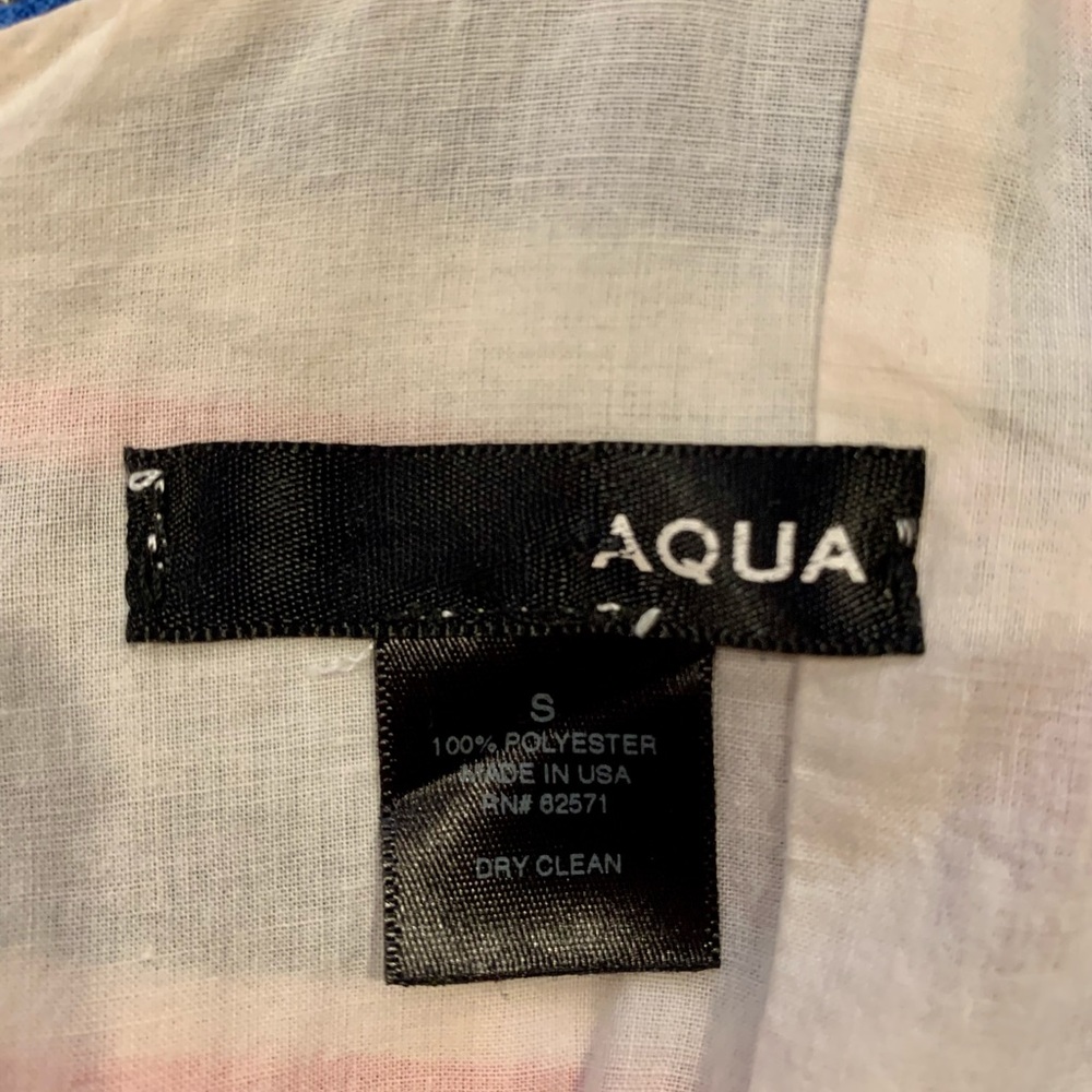 Aqua striped sundress. Size small. EUC. - Picture 7 of 7